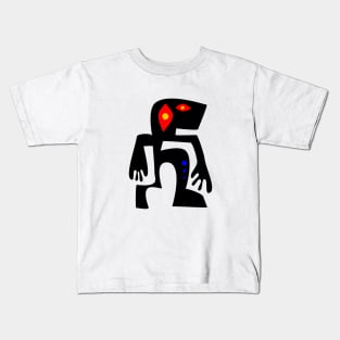 Creeping Figure Kids T-Shirt